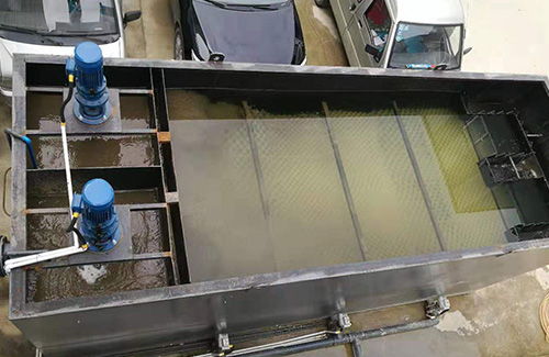 接觸氧化池、絮凝沉淀工藝